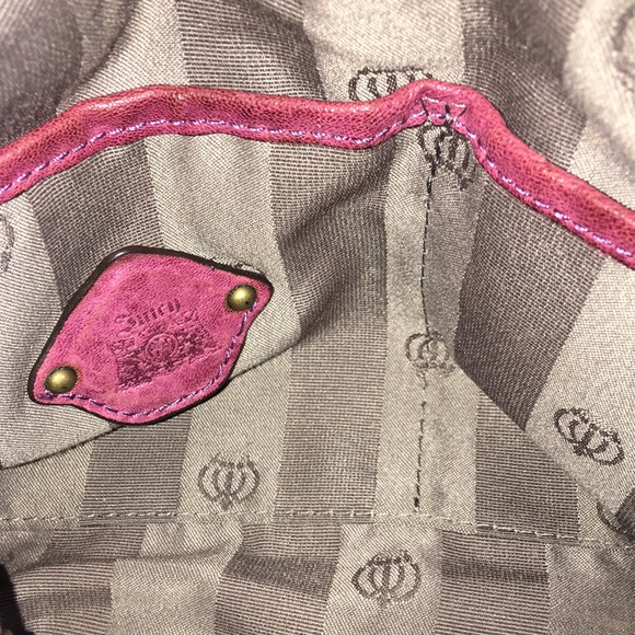 Vintage Juicy Couture purple leather purse. - Picture 10 of 16